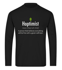 Hoptimist T-Shirt for Craft Beer