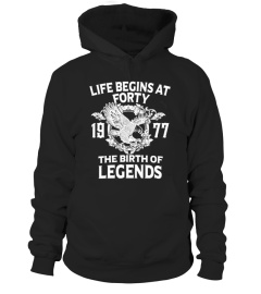 Life begins at forty-Shirt