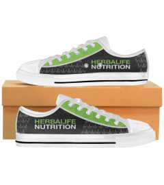HERBALIFE NUTRITION LOW TOP CANVAS SHOES