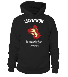 T-shirt Histoire V2 - Aveyron