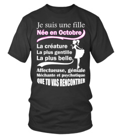 JE SUIS UNE FILLE NÉE EN  OCTOBRE