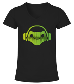 Overwatch Lucio Headphones Spray T-Shirt