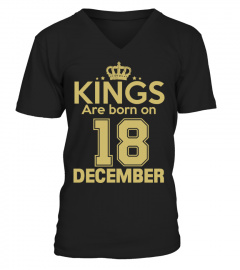 KINGS ARE BORN ON 18 DECEMBER