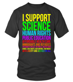 Science Human Rights Education Health Care Freedom T-Shirt - Limited Edition