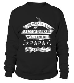 Grandpa Gift Papa Is My Favorite Name HOT SHIRT