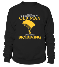 OLD MAN WHO LOVES SKYDIVING