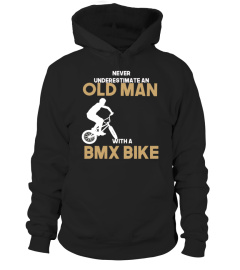 never underestimate old man wit bmx bike