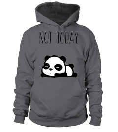 Nope Not Today Cute Panda  Tshirt