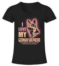 I love my German Shepherd