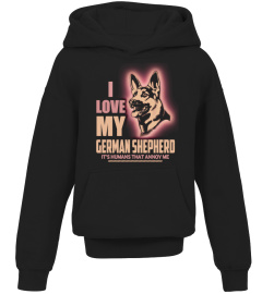 I love my German Shepherd