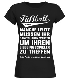 Fussball Mama Kapuzenpullover