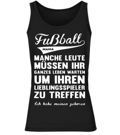 Fussball Mama Kapuzenpullover