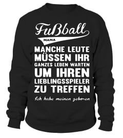 Fussball Mama Kapuzenpullover