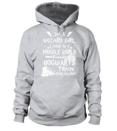 Harry Potter Wizard Girl Living In Muggle World T-Shirt