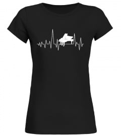 Piano Heartbeat - Piano T shirt