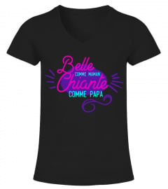 Body/T-Shirt Fille Belle Comme Maman Chiante Comme Papa | Cadeau T-Collector®