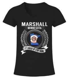 Best Marshall, Minnesota   My Story Begins front 3 Shirt