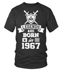 Legends are Born in 1967 T-Shirt