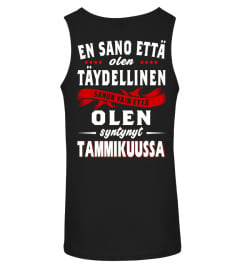 OLEN SYNTYNYT TAMMIKUUSSA