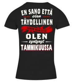 OLEN SYNTYNYT TAMMIKUUSSA