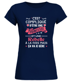 Princesse - Rebelle - T Shirt - Pull