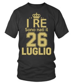 I re sono nati il 26 luglio