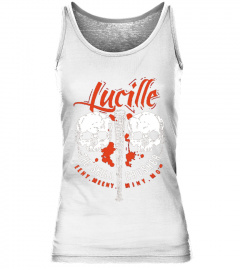 Men S Lucille Skull Crusher T-shirt Walking The Dead Medium Brown