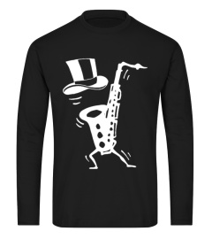 Dancing Saxophone   Mens Premium T Shirt