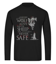 Leave one wolf alive and the sheep shirt