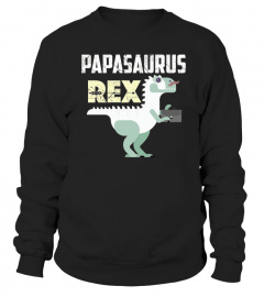 Papa Saur Dinosaur T-Shirt - Fathers Day