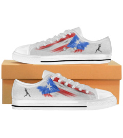 Puerto Rico Baseball Flag LWW Sneaker