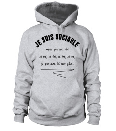 JE SUIS SOCIABLE