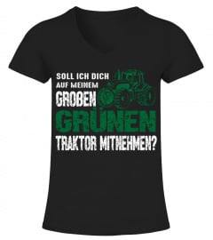 Landwirt grüner Traktor - T-Shirt