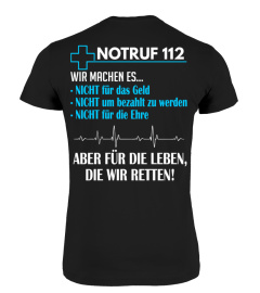 Notruf 112 Sanitäter retten