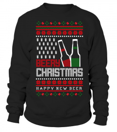 Beery Christmas Ugly  Sweater !