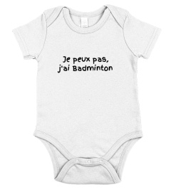 SWEAT SPORT "J'ai badmington "