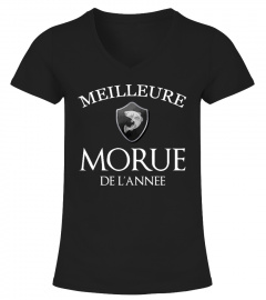 T-Shirt Drole Humour Femme - MEILLEURE MORUE DE L'ANNÉE