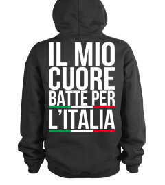 IL MIO CUORE BATTE PER L'ITALIA | Cadeau T-Collector®