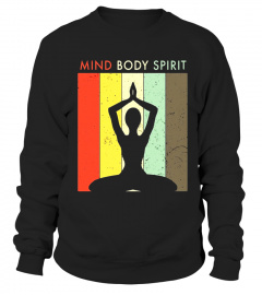 Mind Body Spirit Yoga and Meditation Tshirt - Limited Edition