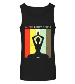 Mind Body Spirit Yoga and Meditation Tshirt - Limited Edition