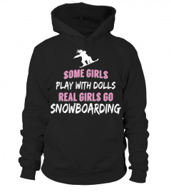 Real girls go Snowboarding!