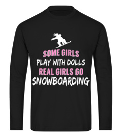 Real girls go Snowboarding!