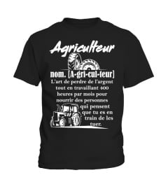 Agriculteur travaillant 400heures tshirt