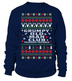 Grumpy Old Man Club Christmas Jumper