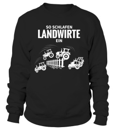 Landwirt - So schlafen Landwirte - T-Shirt Hoodie