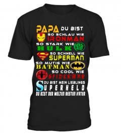 PAPA Superheld du bist der Welten besten