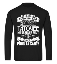 J'APPARTIENS À UNE BALANCE TATOUEE