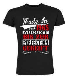 GEBOREN - AUGUST - 1965 - GEBURTSJAHR - GEBURTSTAG - ROT
