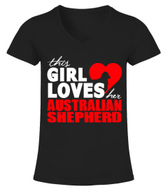 This Girl Loves Her Australian Shepherd