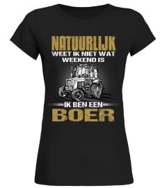 Natuurlijk weet ik niet wat weekend is - Boer